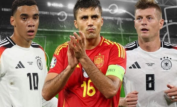 欧洲杯 1/4 决赛：西班牙 VS 德国，火星四溅的强强对决